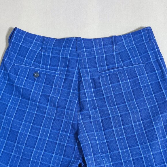 Ben Hogan golf shorts men's size 34 blue colour chequered pattern - Picture 4 of 10